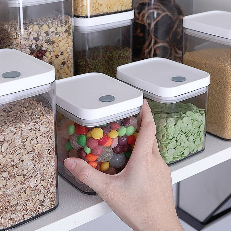 家庭用粗粒透明密封瓶食品グレード保存瓶ドライフルーツスナック保存瓶蓋付き、700ml、1100ml、1500ml