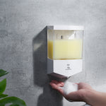 知能自動感知壁掛け石鹸ディスペンサー非接触手洗い用トイレ用殺菌器、ランダムカラー配送、感知石鹸ディスペンサー