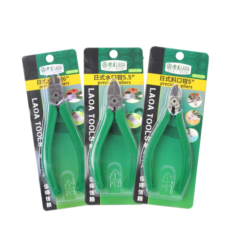 プラスチック斜めワイヤーカッター 電気工用工具 5.5インチ、5インチ、6インチ