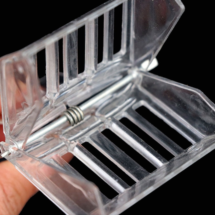 2個セット プラスチック製ブッククリップ型ミツバチ王ケージ 養蜂用具