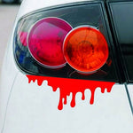 Cool Car Stickers Red Blood DIY Vehicle Body Emblem Badge Car Styling Sticker Car-covers, Red Blood
