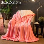 冬用ソファブランケットダブル厚手カシミヤコーラルフリースオフィスナップブランケット、1.5x2m、2x2.3m