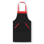 Solid Color Polyester Home Apron Antifouling Simple Adult Apron