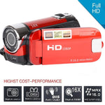 16X デジタルズーム HD 1600万画素 ホームトラベルDVカメラ、USプラグ