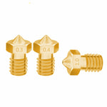8個セット ブガッティ 3Dプリンターアクセサリー E3D-V5 V6 ノズル M6ねじ 消耗品 ホットノズル、1.75/0.2mm、1.75/0.25mm、1.75/0.3mm、1.75/0.35mm、1.75/0.4mm、1.75/0.5mm、1.75/0.6mm、1.75/0.8mm、1.75/1.0mm、3/0.2mm、3/0.3mm、3/0.4mm、3/0.5mm、3/0.6mm、3/0.8mm