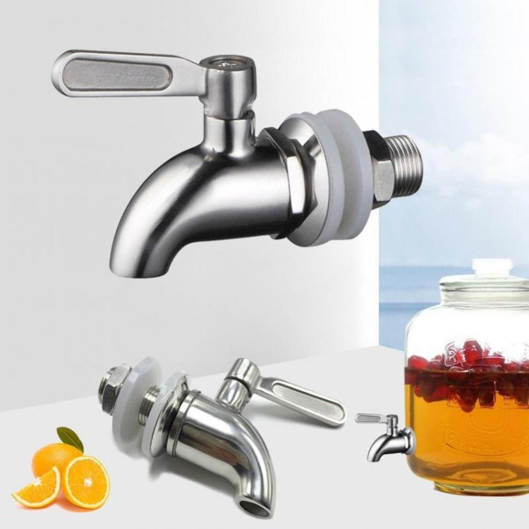 ドリンクディスペンサー 飲料 ワイン樽用タップ スピゴット ステンレス製 コーヒージュース蛇口、12mm、16mm