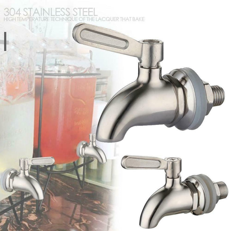 ドリンクディスペンサー 飲料 ワイン樽用タップ スピゴット ステンレス製 コーヒージュース蛇口、12mm、16mm