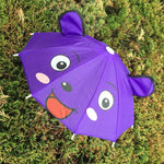 かわいいキャラクター子供用傘 クリエイティブロングハンドル動物傘