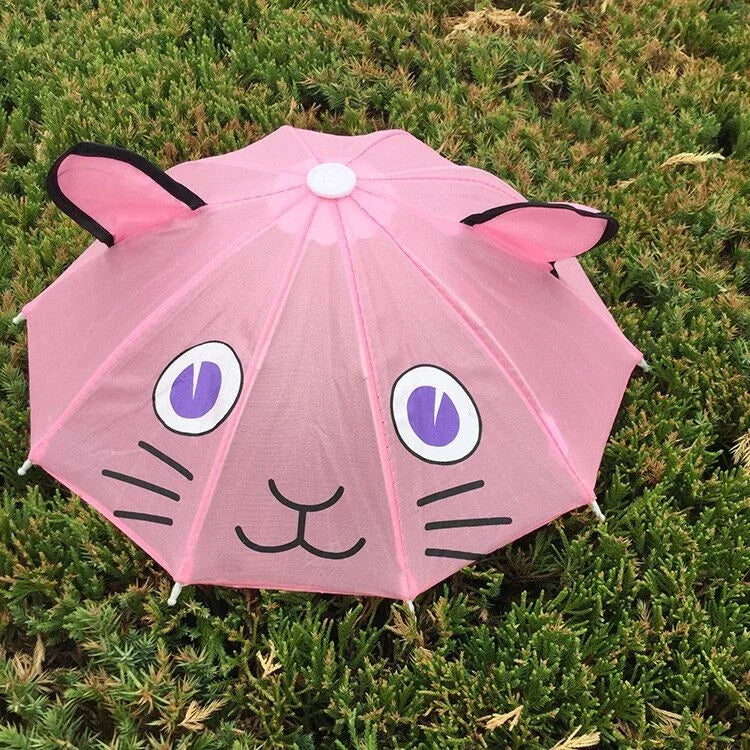 かわいいキャラクター子供用傘 クリエイティブロングハンドル動物傘