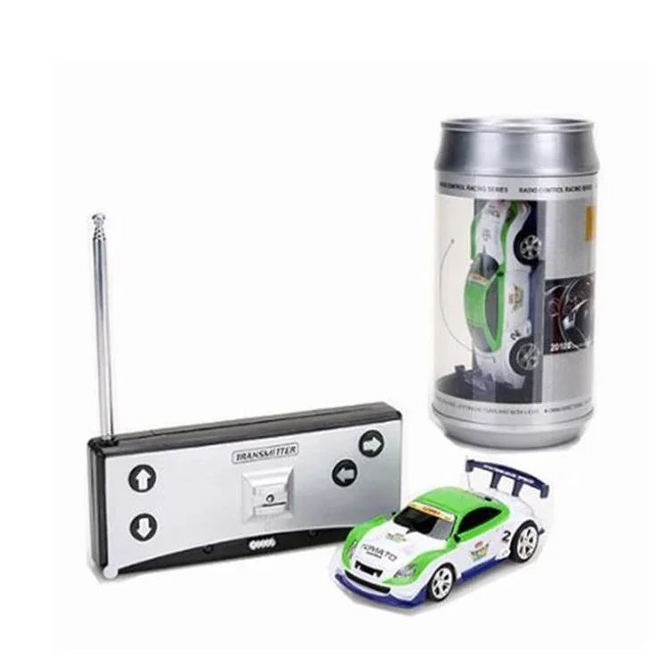 コーラ缶ミニ RCカー ラジオリモコン マイクロレーシングカー、グリーン＋ホワイト、ブラック、グリーン、レッド、ブルー、イエロー、ゴールド、ブラック＋オレンジ
