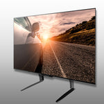 35-72インチ対応高さ調節可能ユニバーサルスタンドベース デスクトップテレビマウント TV LCDフラットスクリーン用