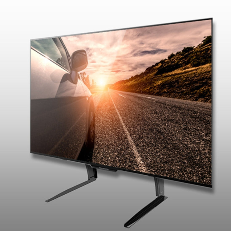35-72インチ対応高さ調節可能ユニバーサルスタンドベース デスクトップテレビマウント TV LCDフラットスクリーン用