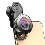 APEXEL APL-HB195 195度魚眼 プロフェッショナルHD外付け携帯電話用ユニバーサルレンズ、195度魚眼