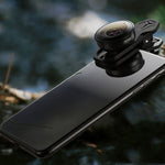 APEXEL APL-HB195 195度魚眼 プロフェッショナルHD外付け携帯電話用ユニバーサルレンズ、195度魚眼
