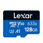 Lexar 633x 128GB高速ドライブレコーダー専用TFカード 携帯電話用メモリーカード、128GB