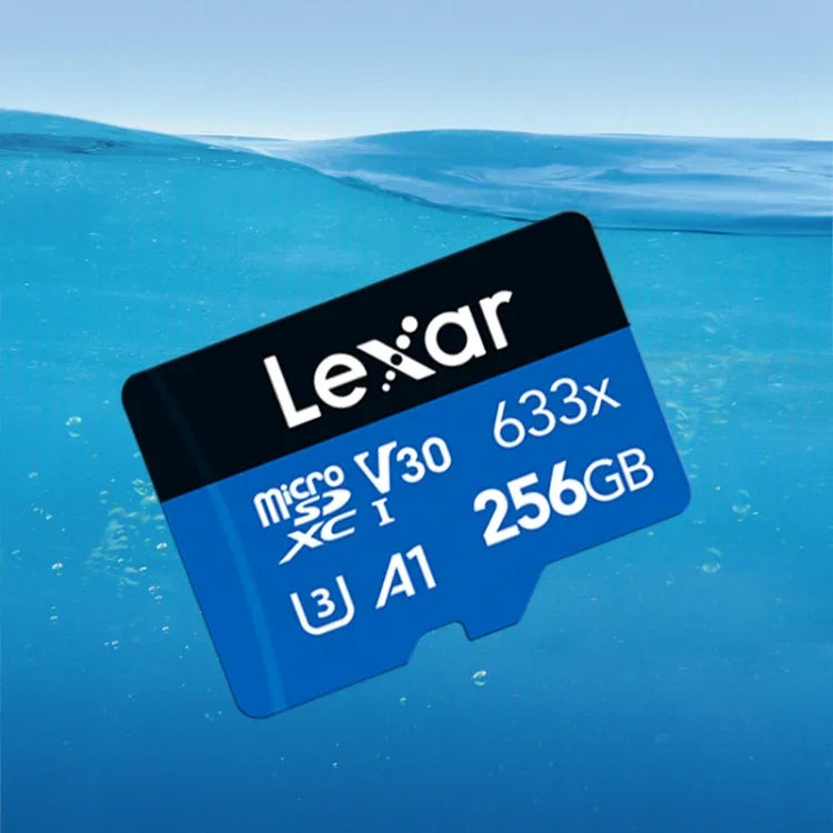 Lexar 633x 256GB高速携帯電話カメラ用メモリーTFカード スイッチ拡張ドライブレコーダー専用ストレージフラッシュメモリーカード、256GB