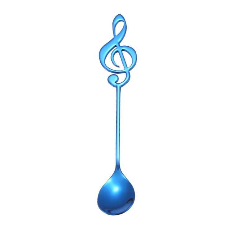 クリエイティブ音符スプーン コーヒーかき混ぜスプーン ステンレス製チタン製ミュージックバー用スプーン ギフトスプーン