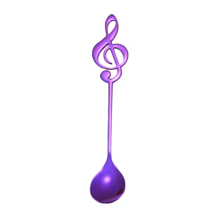 クリエイティブ音符スプーン コーヒーかき混ぜスプーン ステンレス製チタン製ミュージックバー用スプーン ギフトスプーン