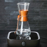 耐熱ガラス コーヒーポット 便利な手作りポット、600ml コーヒーポット、ストレーナー付き600mlコーヒーポット