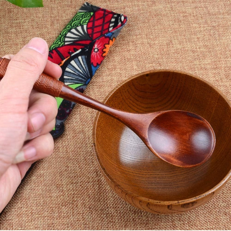 10個セット エコ木製スプーン 食器 キッチンスープコーヒーかき混ぜスプーン 料理用器具 コーヒースプーン（ブラウン）、コーヒースプーン（ブラック）、コーヒースプーン（ライトブラウン）