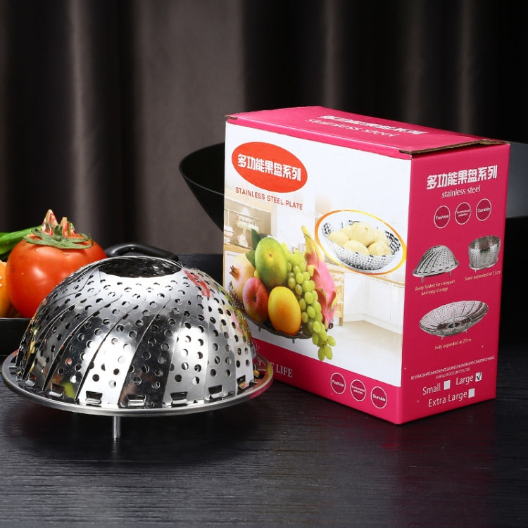 ステンレス製 折りたたみ式伸縮蓮蒸し器トレイ 蓮蒸し器トレイ