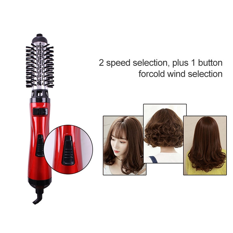 360度回転電動ヘアドライヤーブラシ プロ用ヘアブロードライヤーコーム 電動ヘアカーラー