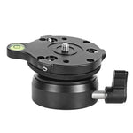 BENXIN DY-60N 汎用水平調整ベース パノラマパンチルト SLRカメラ調整テーブル 半球ベース DY-60N 1/4インチ