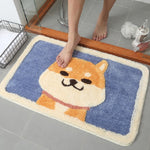 キャラクターフロッキングカーペット 家庭用浴室滑り止め吸水パッド 45×65cm、50×80cm