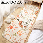 家庭用寝室カーペットストリップ ルームベッドサイドラムカシミヤ滑り止めマット 40×120cm、60×160cm、60×180cm