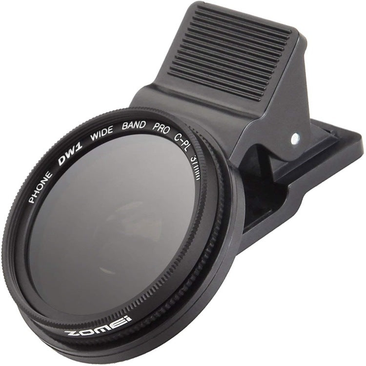 ZOMEI カメラフィルター 37MM CPL偏光フィルター 携帯電話用外付けレンズ、37MM