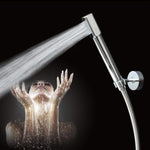 浴室用クローム純銅製丸型ハンドシャワー、丸型ハンドシャワー