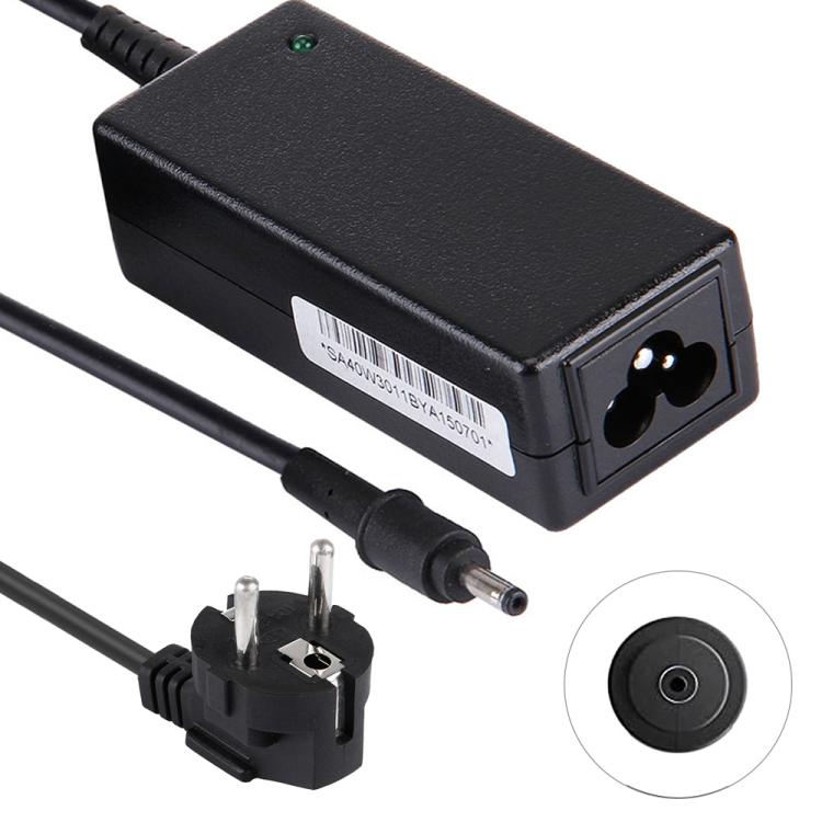 40W 19V 2.1A ACアダプター 電源 Samsung AD-4019W / AA-PA2N40L / BA44-00278A / NP900X1A / NP900X1B用 ポート: 3.0x1.1mm EUプラグ