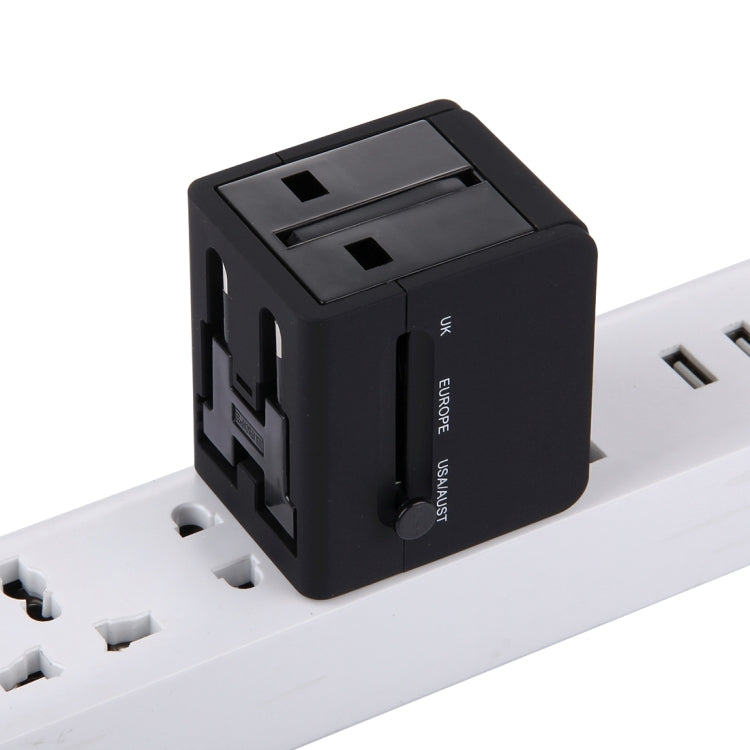 5V 2.1A デュアルUSB 電源ソケット 充電アダプター, UK / EU / US / AUプラグ, 5V 2.1A