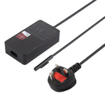 44W 15V 2.58A ACアダプター 電源 Microsoft Surface Pro 5 1796 / 1769 用、UKプラグ