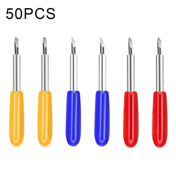 50個セット 30/45/60度 鋭く耐久性のある彫刻工具 彫刻工具