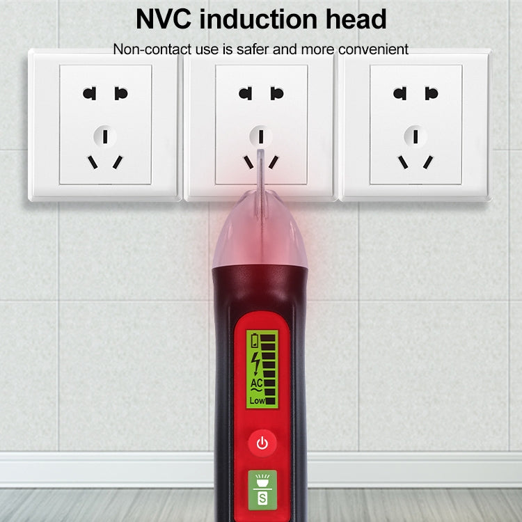 WINTACT WT3010 LED AC電圧テスター 非接触検出ペン 12-1000V AC電圧検出器, WINTACT WT3010