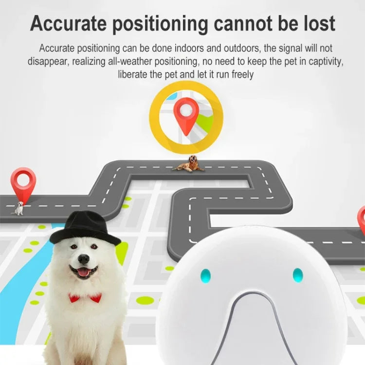 F9 ミニ ペット スマートウェア GPS ペットロケーター WIFI 位置トラッカー