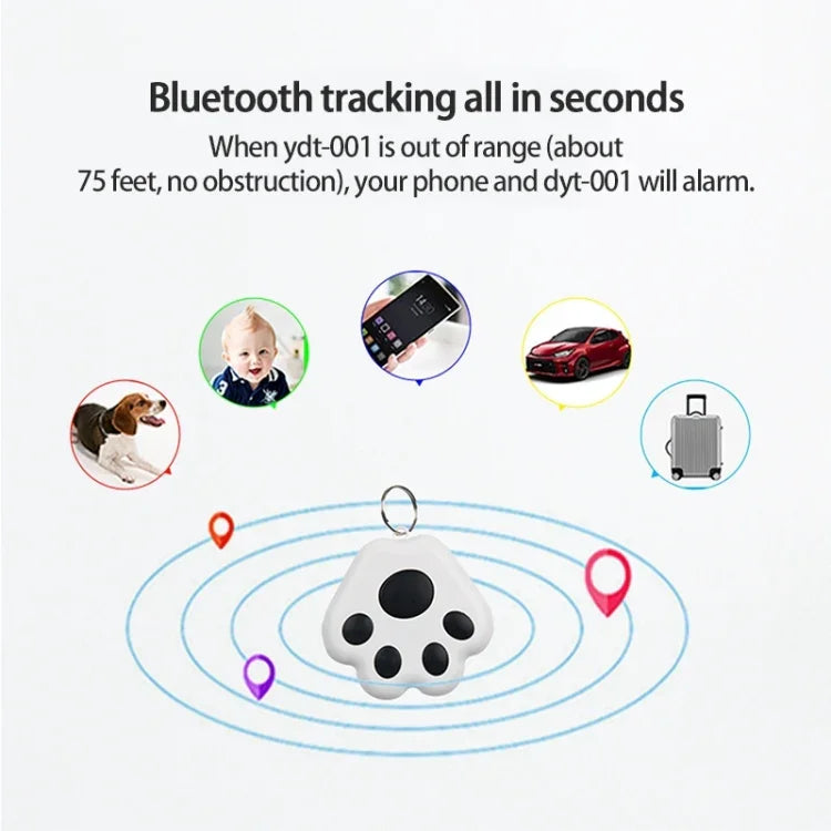 HYC09 ミニ ペット スマートウェア GPS ペット Bluetooth ロケーター トラッカー