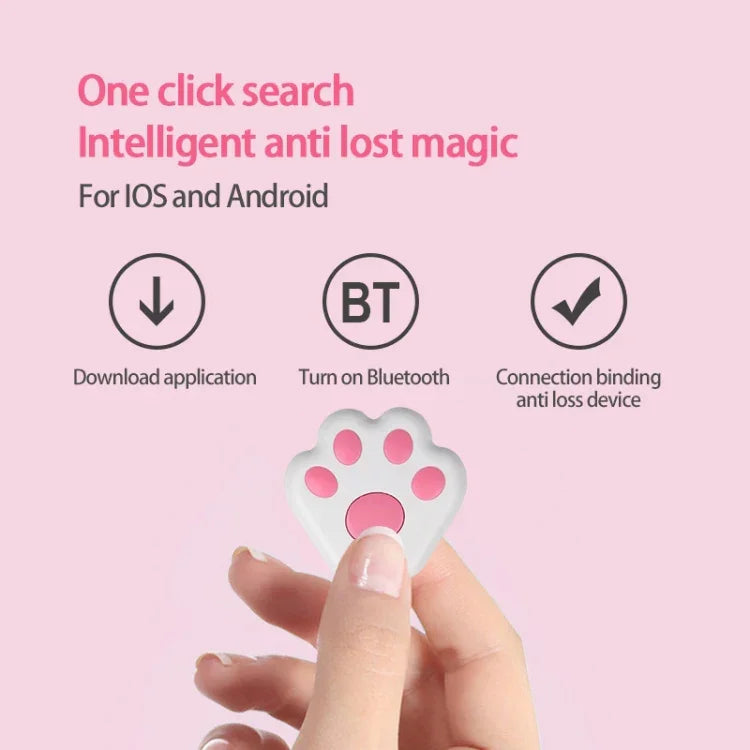 HYC09 ミニ ペット スマートウェア GPS ペット Bluetooth ロケーター トラッカー