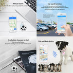 HYC09 ミニ ペット スマートウェア GPS ペット Bluetooth ロケーター トラッカー