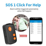V51 Bスタイル IP67 防水 4G LTE 3G 2G GSM 高齢者用 SOS ボタン 緊急アラーム GPS トラッカー 北米/南米対応, V51 Bスタイル