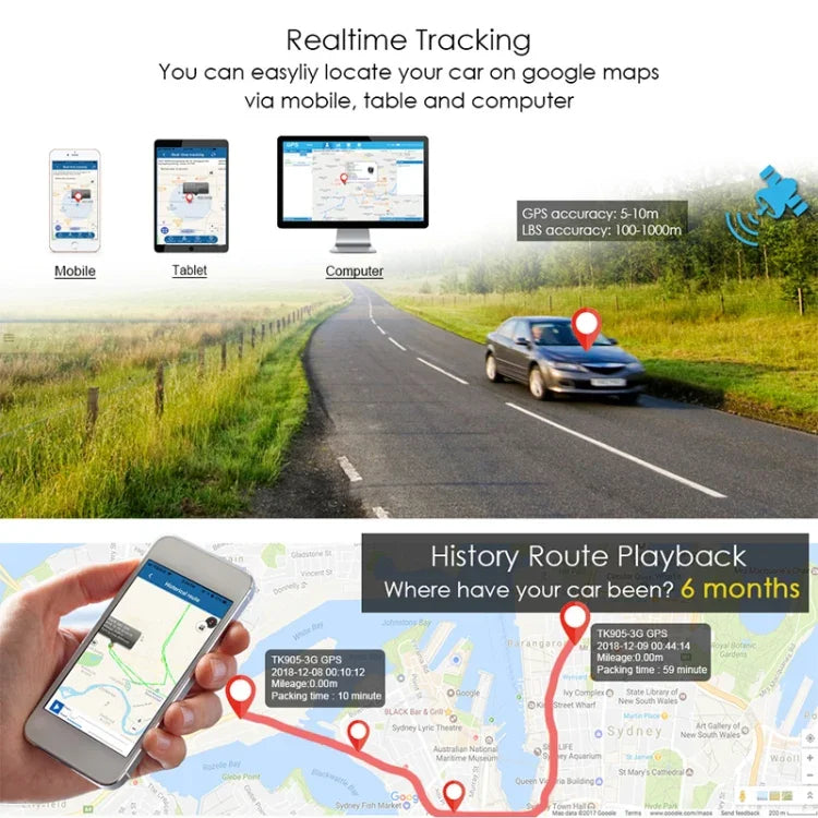 LK915 磁気車両 3G GSM GPRS GPS リアルタイムトラッキングトラッカー, LK915