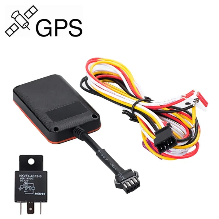 TK108 2G 4ピン リアルタイム車両トラッキング GSM GPRS GPSトラッカー AGPS対応 リレー＆バッテリー付き 4ピン