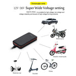 TK108 2G 4ピン リアルタイム車両トラッキング GSM GPRS GPSトラッカー AGPS対応 リレー＆バッテリー付き 4ピン