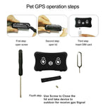 TK200 2G IP67 防水 GPS／GPRS／GSM 個人／荷物／ペット／バッグ ロケーター ペット首輪 リアルタイムトラッキングデバイス、TK200