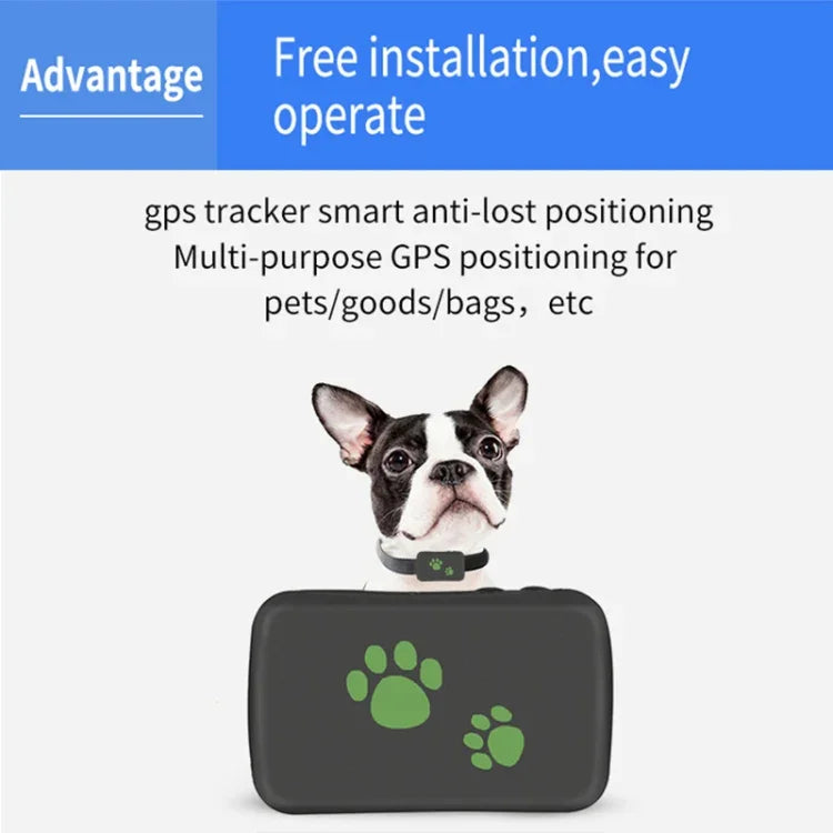 TK203 4G GPS／GPRS／GSM 個人／荷物／ペット／バッグ ロケーター ペット首輪 リアルタイムトラッキングデバイス、TK203