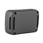 4G GPS pet tracker collar device in sleek black design for real-time tracking.