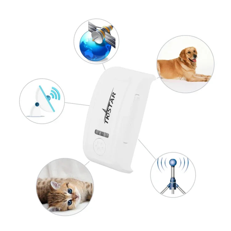 TK-909 GPS／GPRS／GSM ペットロケーター ペット首輪 リアルタイムトラッキングデバイス、TK-909