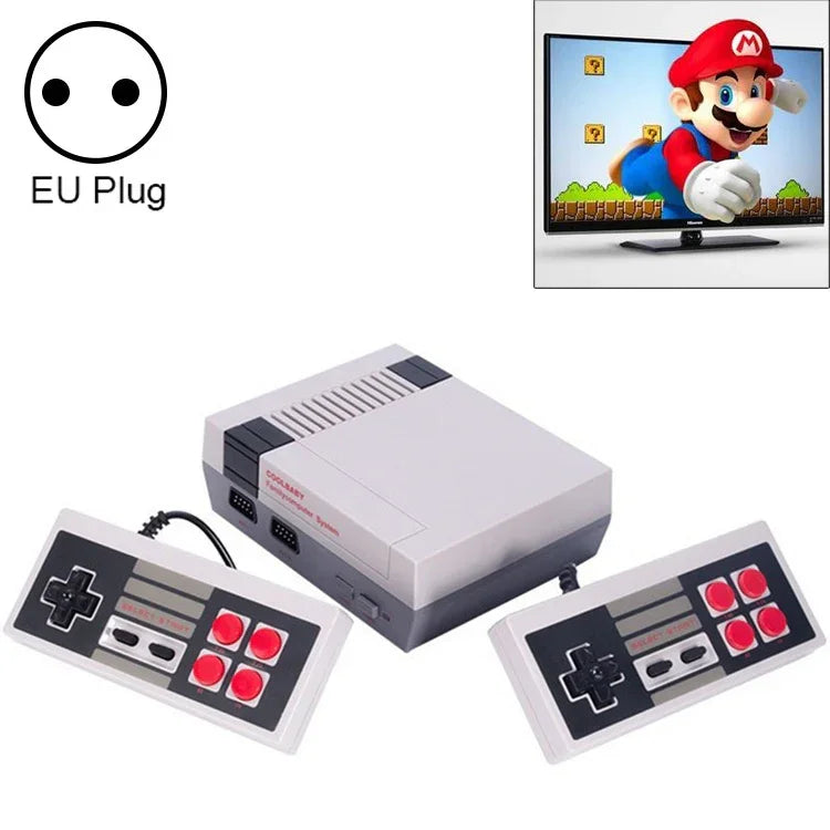 レトロクラシックテレビ ミニHDMI HDビデオゲーム機 内蔵600ゲーム EUプラグ 600ゲーム(EUプラグ)、600ゲーム(USプラグ)