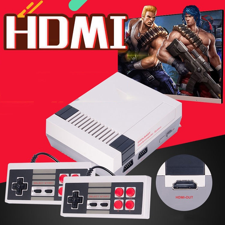 レトロクラシックテレビ ミニHDMI HDビデオゲーム機 内蔵600ゲーム EUプラグ 600ゲーム(EUプラグ)、600ゲーム(USプラグ)